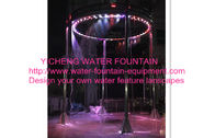Digital Musical Graphical Water Curtain Artificial Waterfall Fountain For Shows exporters