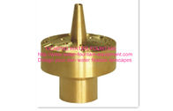 CE Fountain Spray Heads With Base Fixed Blossom , Garden Fountain  Nozzle exporters