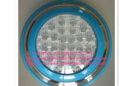China 12W 18W 27W 36W 54W 81W Stainless Steel Big Power LED Underwater Swimming Pool Lights With White / Blue Rings manufacturer