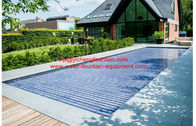 China Beautiful Automatic Swimming Pool Cover Projects Install All Around The World manufacturer