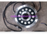 China 180mm Alu Body SS Surface Underwater Fountain Lights DMX512 Control Type 12X3W DC24V manufacturer