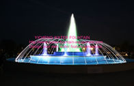 China Outdoor Musical Fountain Project , Large Pond Musical Dancing Fountain manufacturer