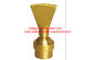 Adjustable Fan Water Fountain Nozzles DN15 - DN40 Brass Material factory