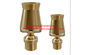 Brass Material Adjustable Cascade Water Fountain Nozzles Of Great Foam DN15 - DN80 factory